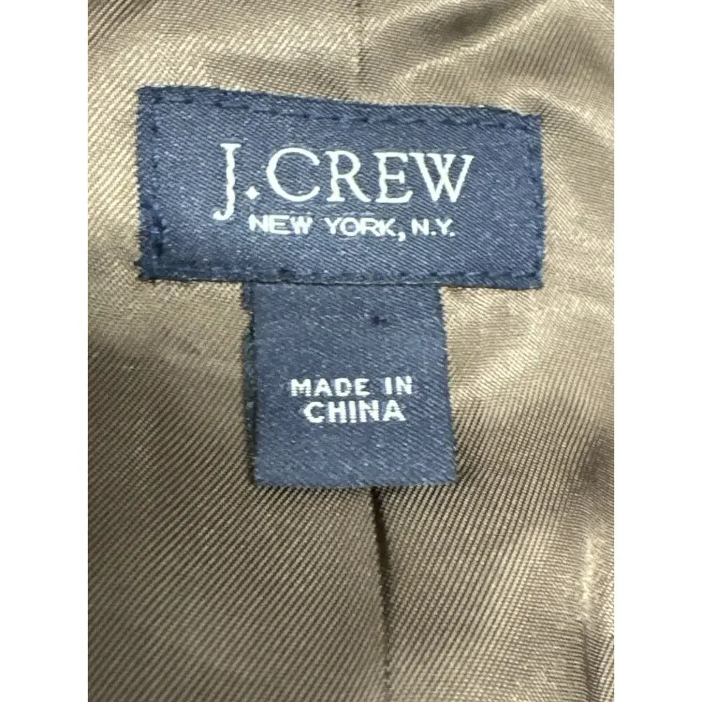 J.Crew Ludlow Blazer Yorkshire Tweed Moon Men 40R Brown English Wool Sport Coat